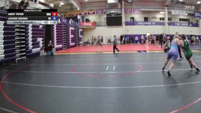 180 lbs Champ. Round 1 - Louise Eskina, Unattached vs Abby Piper, William Woods