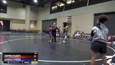 110 lbs Placement (4 Team) - Danielle Hagood, Untouchable Lady Reapers vs Jasmine Villegas, BHWC/ Florida Supreme