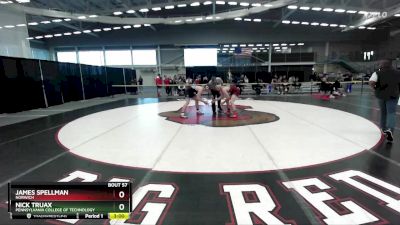 174 lbs Champ. Round 1 - James Spellman, Norwich vs Nick Truax, Pennsylvania College Of Technology