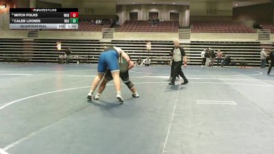 285 Championship Bracket Quarterfinal - Caleb Loomis, Rochester Mayo vs Mitch Folks, Woodbury