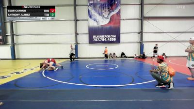 152 lbs Rr Rnd 2 - Sean Cannon, OBWC Blue vs Anthony Juarez, Team Germantown