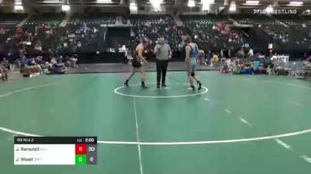 160 lbs Rr Rnd 2 - Jakob Ransdell, Kearney High School vs John Weed, Gretna High School