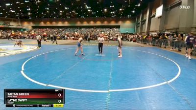 113 lbs Cons. Round 3 - Layne Swift, Kelso vs Taitan Green, Mcqueen