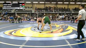 165 lbs Quarterfinal - Harry Marino, Conard vs Matt Pappas, Bishop Hendricken