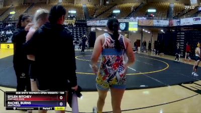 138 lbs Quarterfinal - Dylen Ritchey, Fort Hays State vs Rachel Burns, Unattached