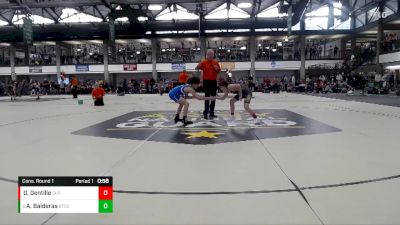 103-108 lbs Cons. Round 1 - Arty Balderas, Beat The Streets Chicago vs Gideon Gentille, O`Fallon Little Panthers