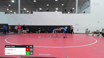 154 lbs Quarterfinal - Chase Harnish, LAW vs August Katz, Revival Red