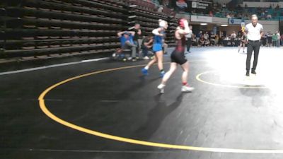 100 lbs Semifinal - Marissa Marsar, Ashley Ridge vs Addie Shaw, Indian Land