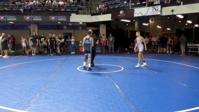 100 lbs Cons. Sub-quarters - Harrison Osborne, Pennsylvania vs Dominic Gorder, Team Donahoe Wrestling Club