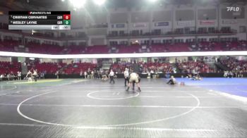 285 lbs 7th Place Match - Cristian Cervantes, Capital vs Wesley Layne, Capital