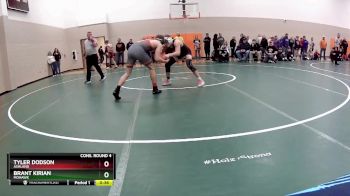 144 lbs Cons. Round 4 - Brant Kirian, Mohawk vs Tyler Dodson, Ashland