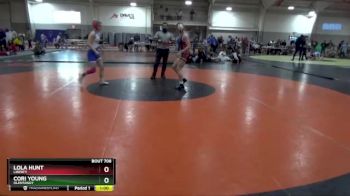 120 lbs Cons. Semi - Lola Hunt, Liberty vs Cori Young, OLENTANGY