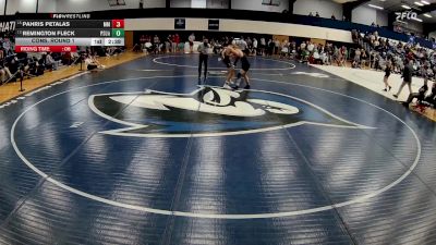 149 lbs Cons. Round 1 - Remington Fleck, Pennsylvania State University - Altoona vs Pahris Petalas, Marymount