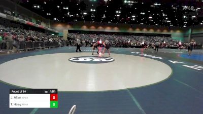 165 lbs Round Of 64 - Jace Allen, Idaho Falls vs Tristen Hoag, Army & Navy Academy