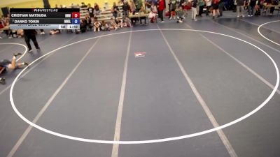 157 lbs 5th Place Match - Cristian Matsuda, No Nonsense Wrestling vs Danko Tokin, MN Elite