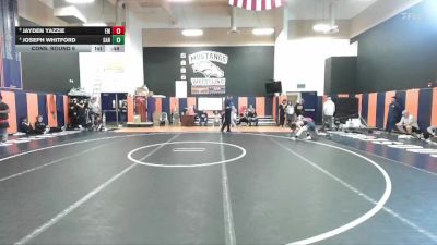 132 lbs Cons. Round 6 - Joseph Whitford, Santiago (Corona) vs Jayden Yazzie, El Modena
