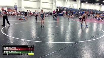 106 lbs Round 5 (16 Team) - Jude Heaston, Indiana Smackdown Gold vs Easton Balma, Florida Young Gunslingers