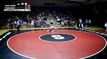 127 lbs 1st Place Match - Rocky Kowle, North East Hs vs Lukas Smith, Berlin Brothersvalley Hs