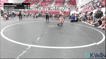61 lbs Round Of 16 - Hayes Flanagan, Rough Riders vs Kody Allison, Lexington Wrestling Club