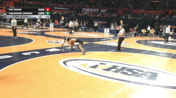3A 138 lbs Cons. Round 3 - Alejandro Aranda, Glen Ellyn (Glenbard West) vs Pat Hulne, Chicago (St. Patrick)
