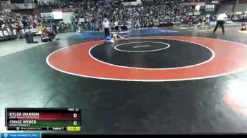 2 lbs Champ. Round 1 - Chase Weber, Sedro-Woolley vs Kyler Warren, West Valley (Spokane)