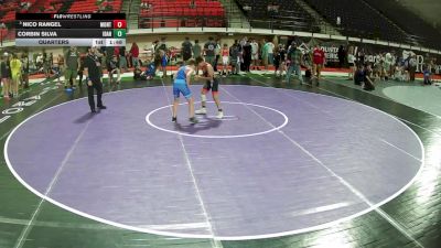 86 lbs Quarters - Nico Rangel, Montana vs Corbin Silva, Idaho