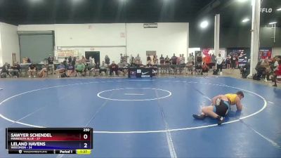 250 lbs Round 3 (8 Team) - Sawyer Schendel, Minnesota Blue vs Leland Havens, Wisconsin