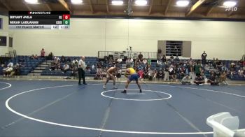 149 lbs 1st Place Match - Mikah Labuanan, Cal State Bakersfield vs Bryant Avila, Vanguard