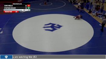 149 lbs Cons. Round 2 - Luke Wells, Roanoke College vs Stephen Bialek, Elizabethtown College