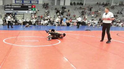 138 lbs Round Of 64 - Layten Bowersox, TNWC Big Macs - HSB vs Aidan Lee, BlueWave - HSB