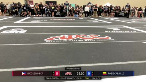 Nicole Mojica vs Rosie Carrillo 2025 ADCC Orlando Open/Youth Trials