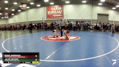 53 lbs Cons. Round 6 - Jacob Nelson, Ranger Wrestling Club vs Bodie Anderson, Shenandoah Valley Wrestling Cl