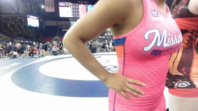 140 lbs Champ. Rd Of 32 - Jacinda Espinosa, MO vs Franky Groom-Frey, WI