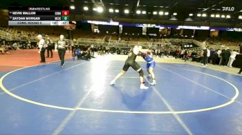 165 lbs Cons. Round 5 - Kevin Mallon, Central Bucks West Hs vs Zaydan Morgan, McCallie School