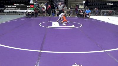 52 lbs Round Of 16 - Cooper Grab, Mechanicsburg vs Levon VanNosdall, Vestal