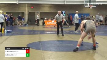 Consolation - Chase Archangelo, Cleveland State vs Christian Sequete, Clarion