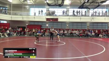 125 lbs Cons. Round 3 - Cameron McMahon, Plymouth State vs Ari Dinerman, Roger Williams