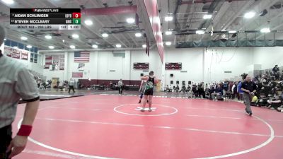 285 lbs Round Of 16 - Aidan Schlimgen, Ledyard vs Steven McCleary, Griswold/Wheeler