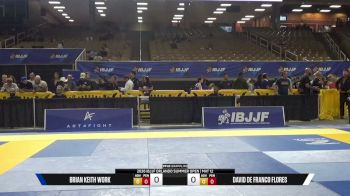Brian Keith Work vs David De Franco Flores 2026 IBJJF Orlando Summer Open
