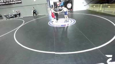 132 lbs 5th Place Match - Brett Crowley, Vacaville Wrestling Club vs Beckett Clear, Temecula Valley High School Wrestling