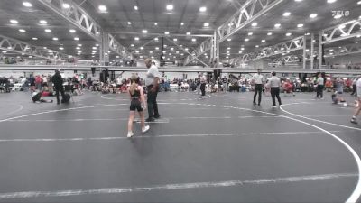 57 lbs Round 3 (6 Team) - Gabriella Latshaw, PA West Yellow vs Reese Szymanski, Cordoba Trained