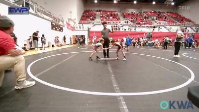 52 lbs Final - Easton Lee, Red Ryder Wrestling Club vs Caleb Boyd, Harrah Little League Wrestling