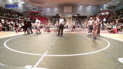 64 lbs 3rd Place - Gunner Jenkins, Fort Gibson Youth Wrestling vs Colson Beckley, Team Tulsa Wrestling Club