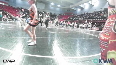 61 lbs Consi Of 8 #2 - Wyatt McCaskey, Warhorse Wrestling Club vs Jack Arias, Owasso Takedown Club