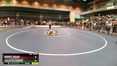 64-69 lbs Round 2 - Barrett Keller, Nevada Elite Wrestling vs Stockton Gardner, Greenwave Youth Wrestling