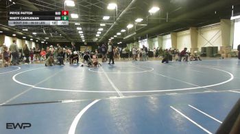 46-50 lbs Rr Rnd 5 - Pryce Patton, Madill Takedown vs Rhett Castleman, Hornet Wrestling Club