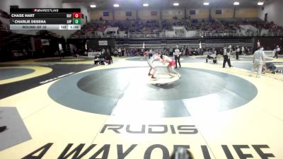 144 lbs Round Of 32 - Chase Hart, Baylor School vs Charlie Desena, Lake Highland Prep