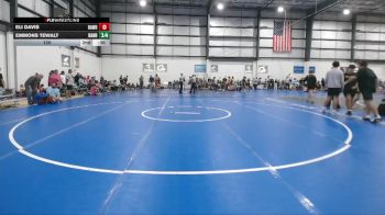 120 lbs Allday - Eli Davis, RALEIGH AREA WOLFPACK RED vs Emmons Tewalt, HANOVER HAWKEYE