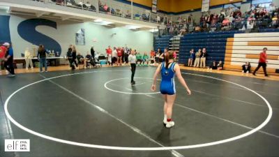 125 lbs. Champ. Round 3 - Millie Robison, Northwest (Cedar Hill) vs Bailey Sessions, Little Rock Southwest