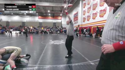 120 lbs Quarterfinal - Oliver Lester, Dublin Coffman vs Ayden Dodd, Perrysburg